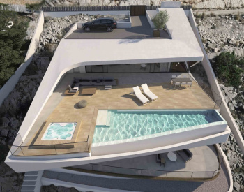 Modern Villa Med Hisnande Havsutsikt I Altea Alicante