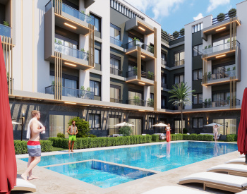 2-schlafzimmer-wohnung In Einer Wohnanlage Mit Pool In Antalya