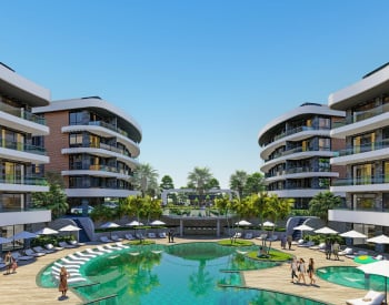 Wohnungen In Einer Anlage Mit Sozialen Aktivitäten In Alanya 1