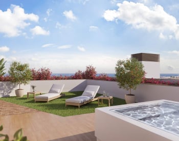 Apartments in a Compound with Rooftop Pool in Alicante
