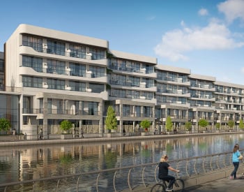 Waterfront Townhouses Near the Mall and Beaches in Khalifa City