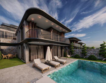 Villa's Met Uitzicht Op Zee En Zwembaden In Antalya Kaş
