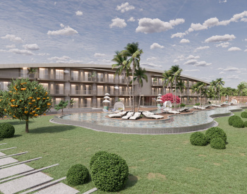 Flats with Rich On-site Amenities in Kundu Kanyon Project Antalya