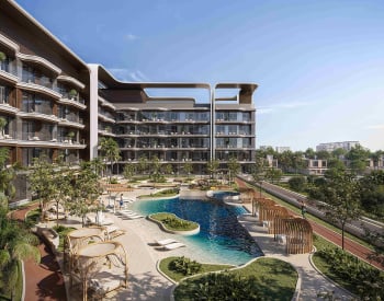 Dubai Industrial City'de Full Eşyalı Tatil Köyü Tarzı Daireler