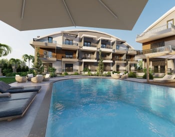 3-bedroom Apartments in a Complex with Pool in Seydikemer 1