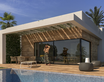 Elegantes Villas De Golf Estilo Bungalow En Los Alcázares