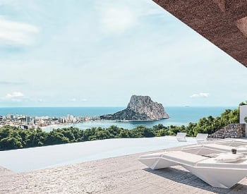 Vrijstaande Weelderige Villa Met Uitzicht Op Zee In Calpe