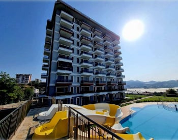 Готовые квартиры с видом на море в Аланье, Демирташ