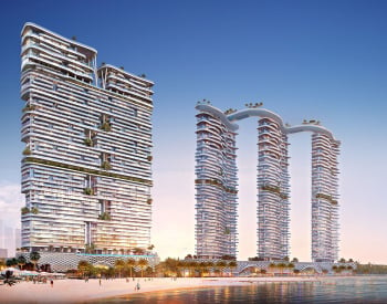 شقق فاخرة من تصميم كافالي ديزاين مع شاطئ خاص في دبي هاربر 1