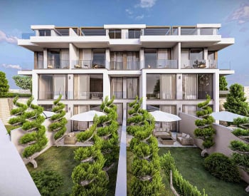 Villa with Pool in a Sea View Complex in Antalya Kalkan