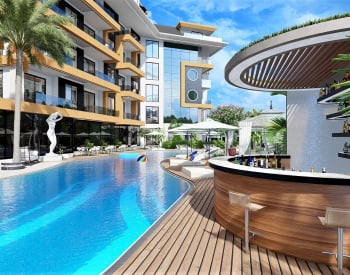 Alanya Oba'da Akıllı Ev Sistemi Bulunan Şık Tasarımlı Daireler