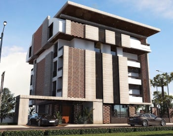 Apartments in a Complex with Pool Near the Beach in Konyaaltı