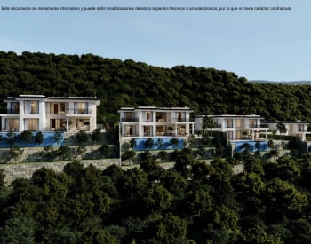 Alicante Finestrat'ta Deniz ve Şehir Manzaralı Şık Villalar 1