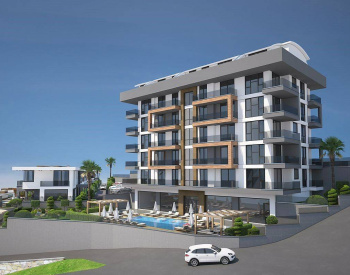 Mediterranean View Apartments Within Complex in Kargıcak 1