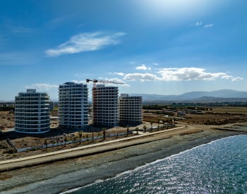 Квартира в комплексе в Газиверене, Северный Кипр, с видом на море