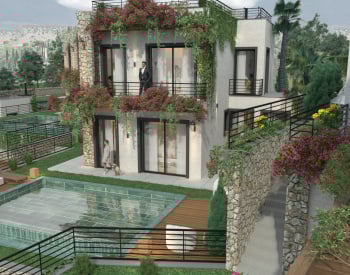 Apartments with Terraces and Private Pools in Bodrum Mugla 1