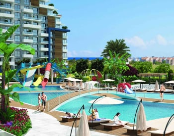 Apartamentos En Un Complejo Con Piscina En Iskele Long Beach