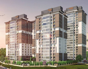 Flats Close to Basın Ekspres Road in İstanbul