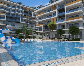 Stylish Flats in a Complex with Pool and Parking in Alanya