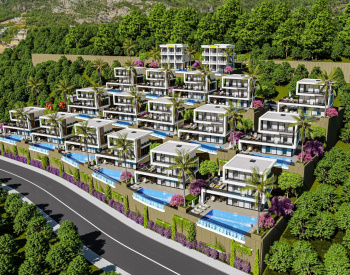 Detached Villas with Private Pools and Gardens in Bektaş Alanya