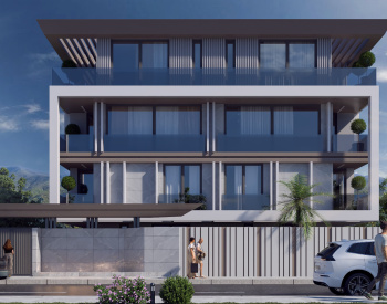 Apartments in a Project Near the Sea in Antalya Muratpaşa