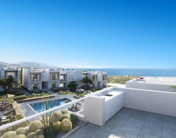 北塞浦路斯凯里尼亚海景公寓 - 带泳池