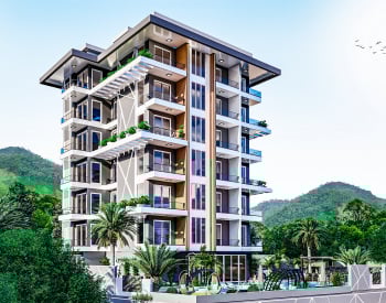 Sea and Nature View Apartment in a Luxury Complex in Alanya 1