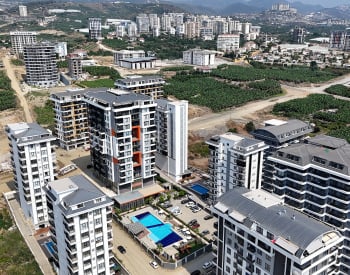 Alanya Mahmutlar'da Oturuma Hazır Şık Tasarımlı Daireler