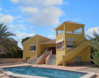 Freistehende Villa Nur 300 M Vom Strand In La Manga Murcia