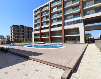 1+1 Apartments in a Complex with Swimming Pool in Antalya Aksu