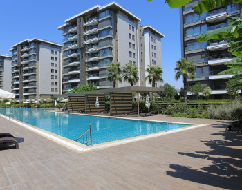 Furnished Apartment in a Complex with a Pool in Konyaaltı Antalya