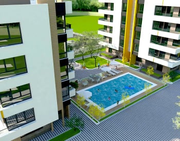 3 Bedroom Apartments in a Complex with a Pool in Antalya