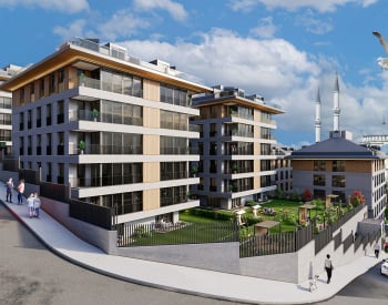 آپارتمان های با چشم انداز شهر به سبک افقی در اوسکودار، استانبول