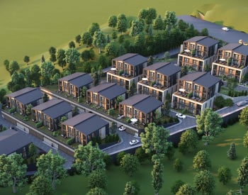 Projet De Villas Jumelles Individuelles À Başakşehir Bahçeşehir 1