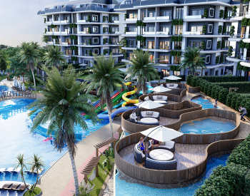 Apartments in a Lux Complex for Sale in Alanya, Kargıcak