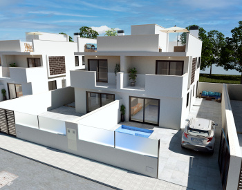 Stilvolle Doppelhaushälften In San Pedro Del Pinatar Murcia