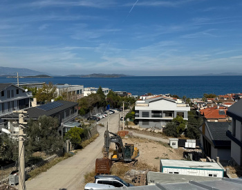 Sea View Houses with Garden and Pool in Urla Izmir