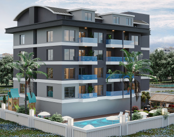 Apartments for Sale 150m From the Sea in Alanya Kargıcak