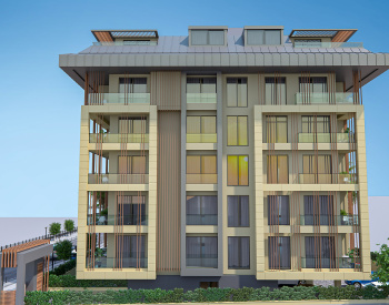 Alanya Merkezde Deniz ve Kale Manzaralı Daireler