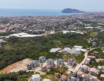 Chic Apartments in a Complex Within Nature in Alanya