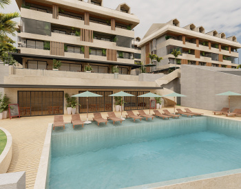 Flats in a Complex with Social Facilities in Fethiye Center