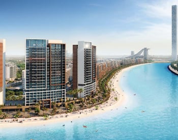 شقق مع بحيرة كريستالية في مجمع سكني في دبي ميدان