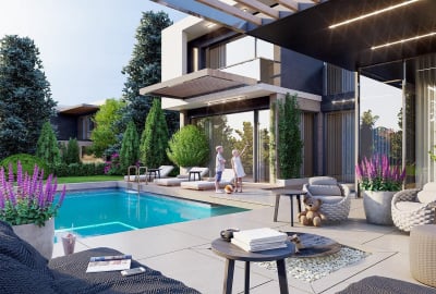 Brand-new 7-bedroom Villas in a Project in Ankara 1