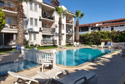 2-zimmer-gartenwohnung In Einer Anlage Mit Pool In Fethiye 1