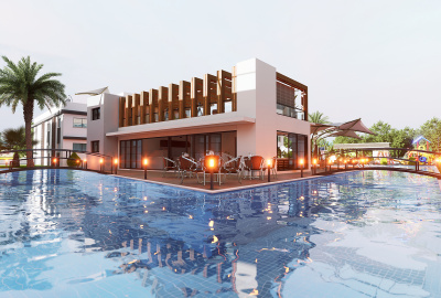 Квартиры в благоустроенном комплексе в Искеле, Саламис 1