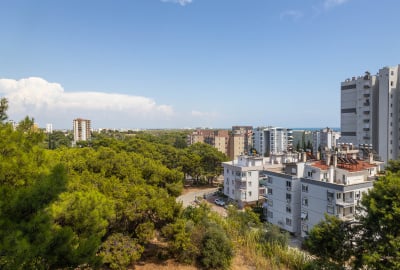 Apartamento Con Vistas Al Mar Y Al Bosque En Venta En Antalya Lara 2