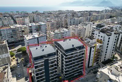 Neue 2-schlafzimmer-wohnung Mit Balkon In Muratpaşa, Antalya 1