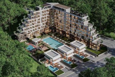 Wohnungen Mit Loft-optionen In Einem Komplex In Altıntaş, Antalya 1