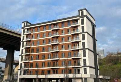 Forest View Real Estate in Complex with Terrace in Istanbul 1