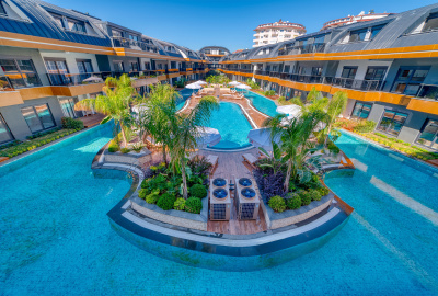 Apartments in a Chic Complex in Avsallar Alanya 1